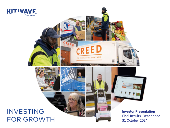 Kitwave Group PLC Investor Update Video