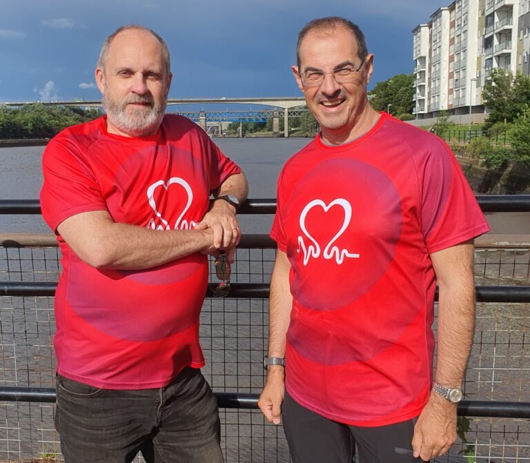 Stuart Jackson left and David Brind right